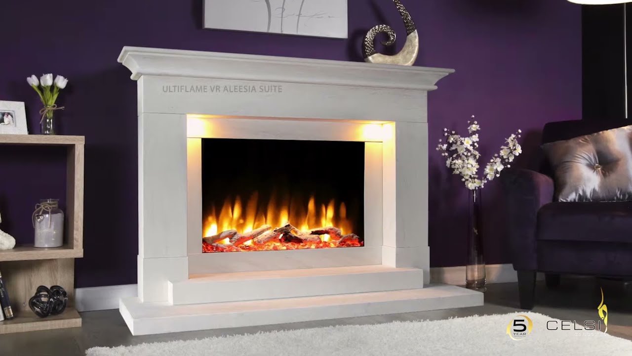 Large Electric Fireplace Mantel