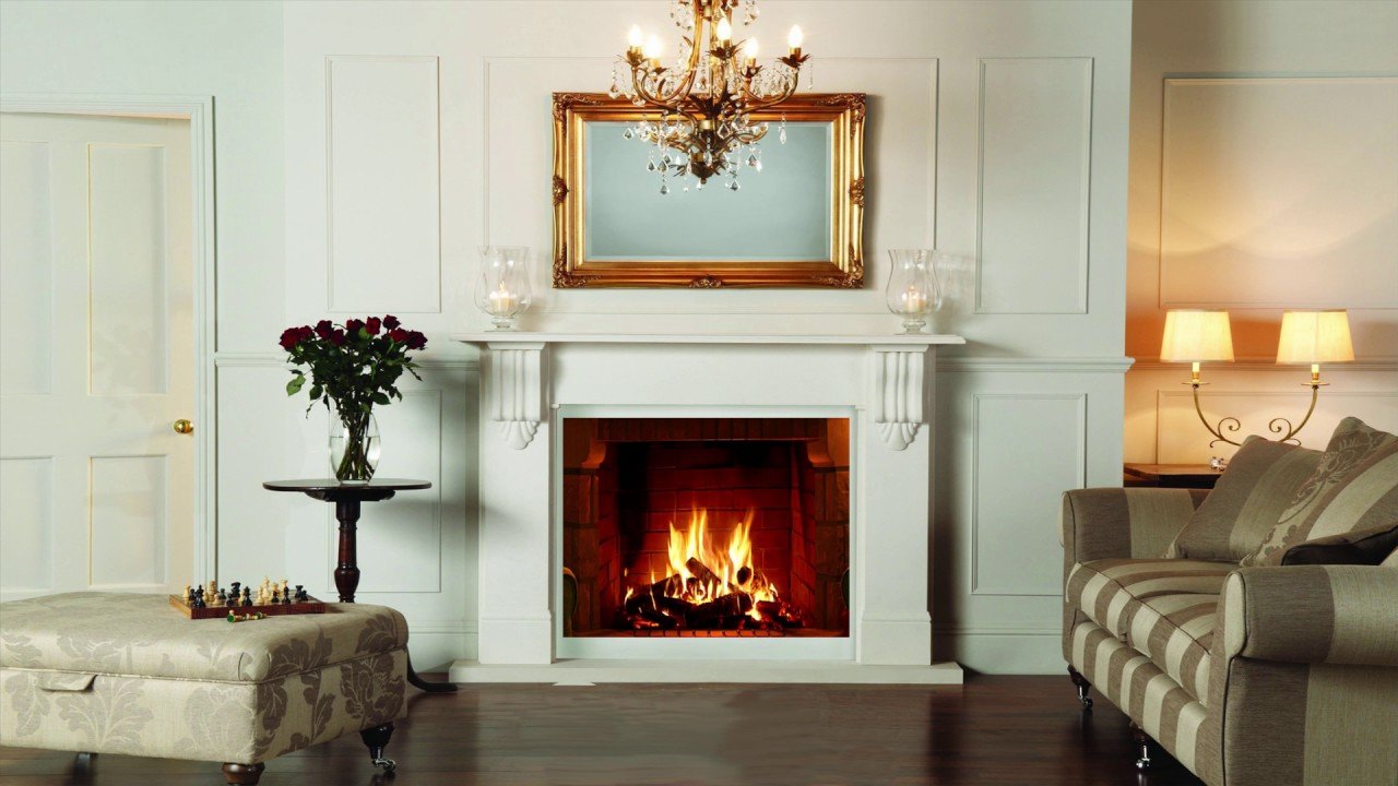 Large Electric Fireplace Mantel