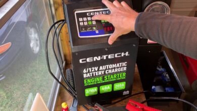 Cen Tech Battery Charger Review